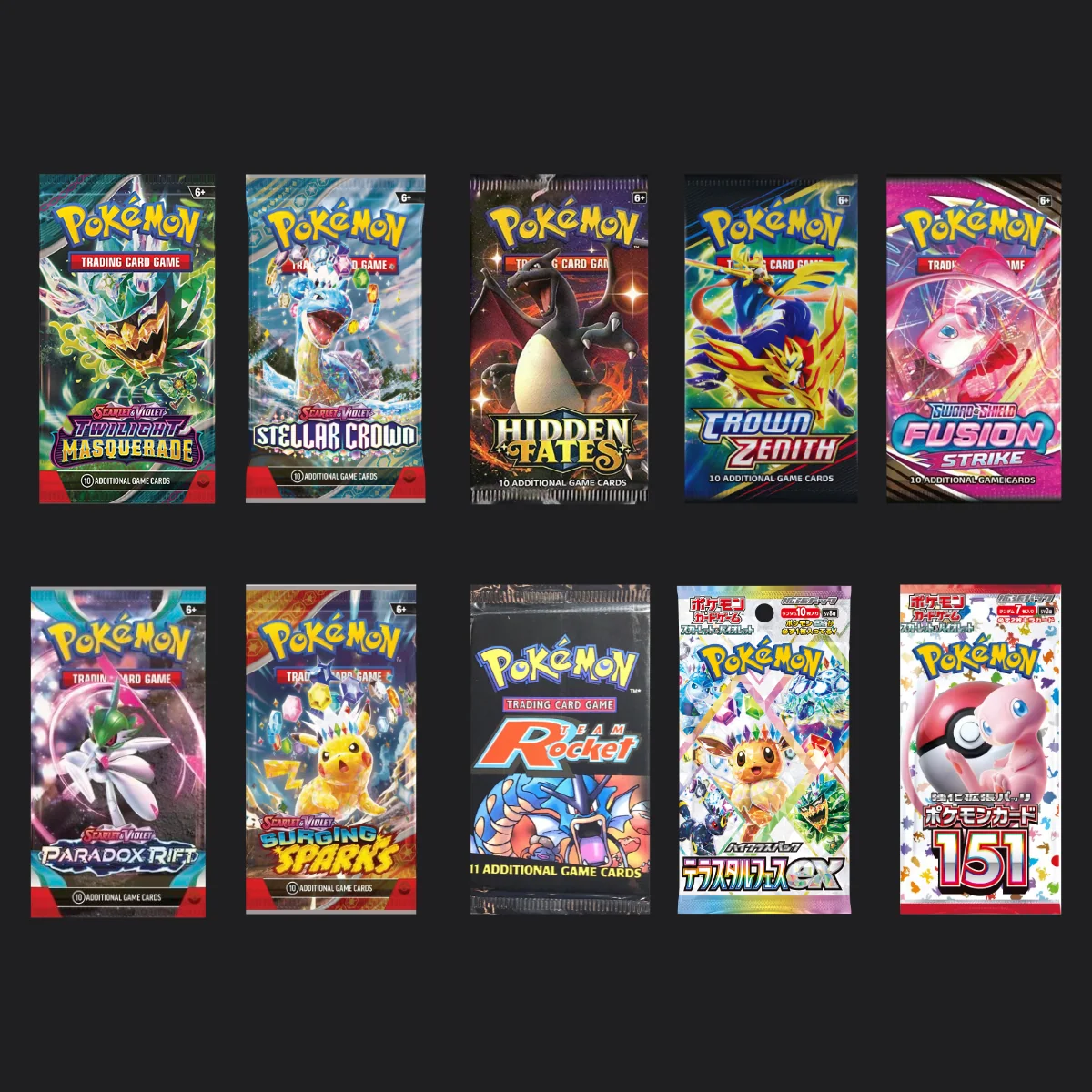 Pokemon Booster Packs