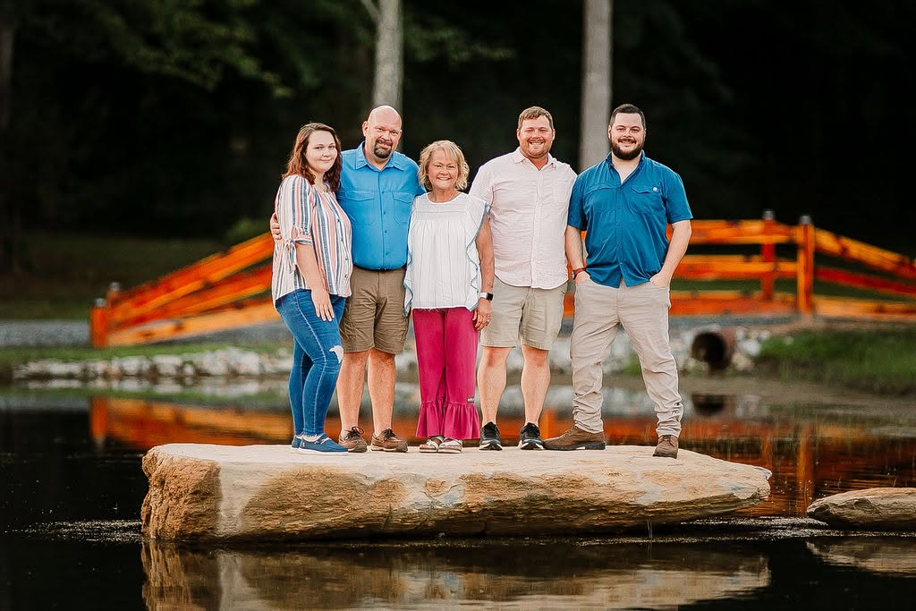 Picture of Caleigh's family