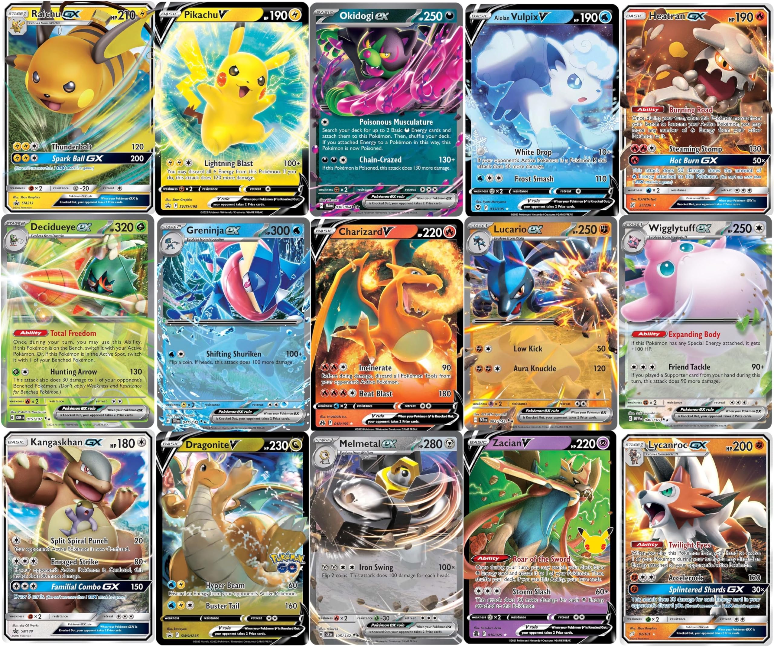 Rare Pokemon Trading Cards